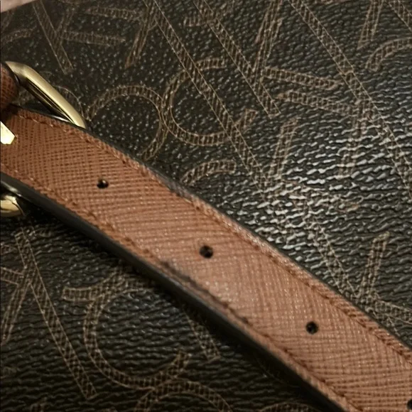 Calvin Klein Brown Crossbody Bag - Picture 5 of 6